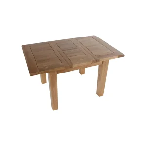 Malý dubový rozkladací stôl z masívu do malej kuchyne pre 2 až 4 osoby