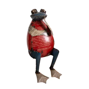 Premýšľajúca žaba z kovu - dubu.live - verní kvalite